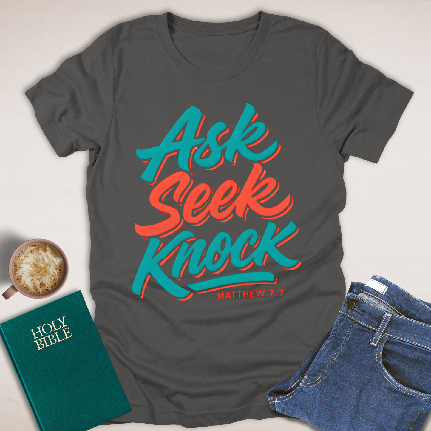 Ask Seek Knock T-Shirt