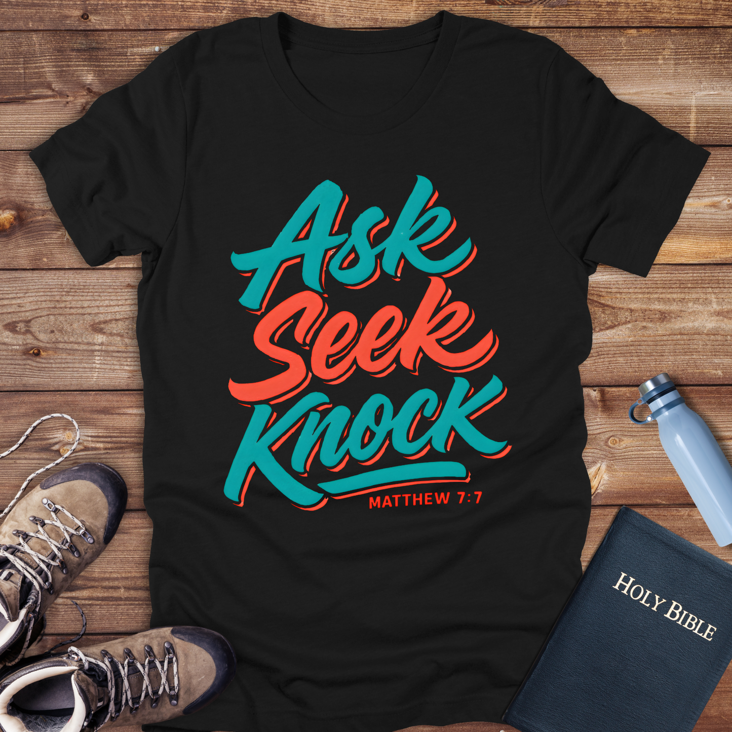 Ask Seek Knock T-Shirt