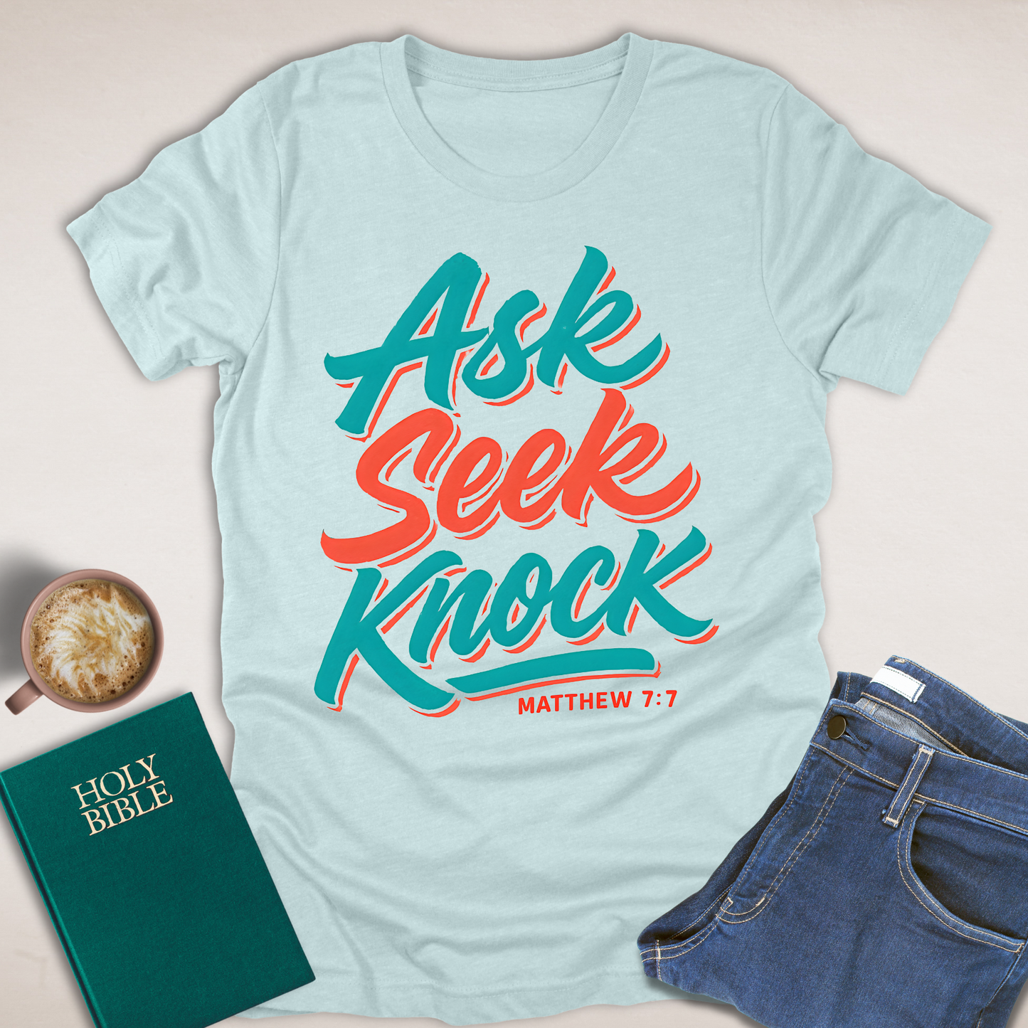 Ask Seek Knock T-Shirt