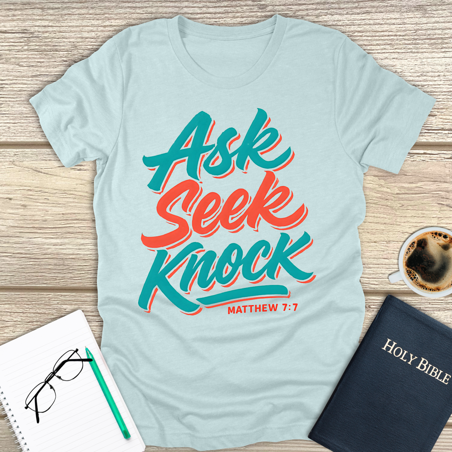 Ask Seek Knock T-Shirt