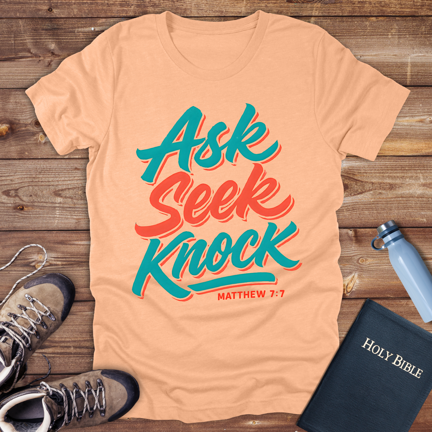Ask Seek Knock T-Shirt
