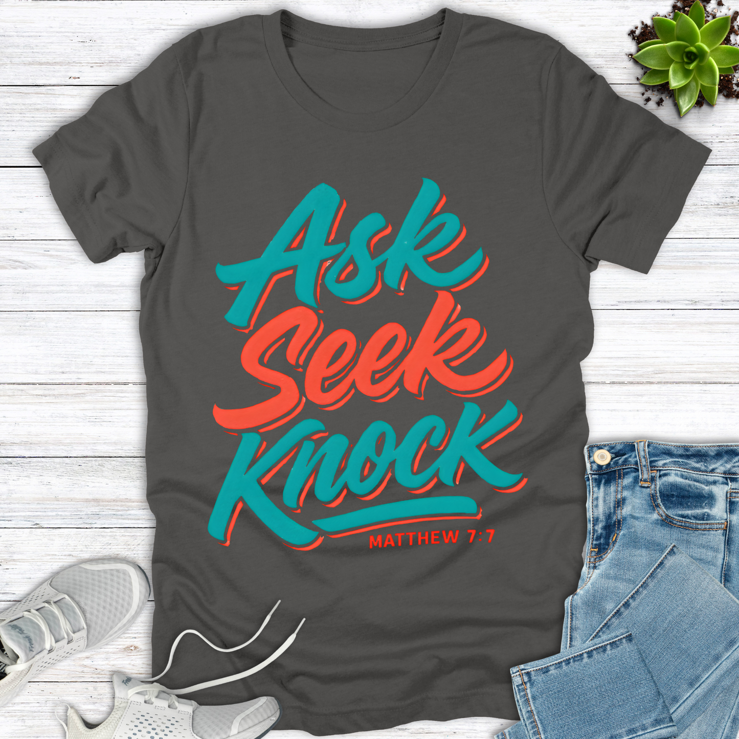 Ask Seek Knock T-Shirt