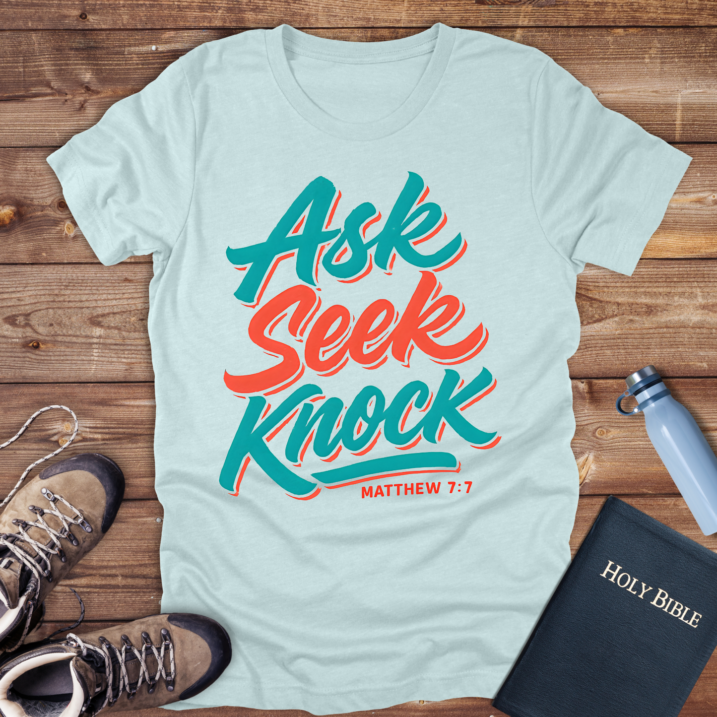 Ask Seek Knock T-Shirt