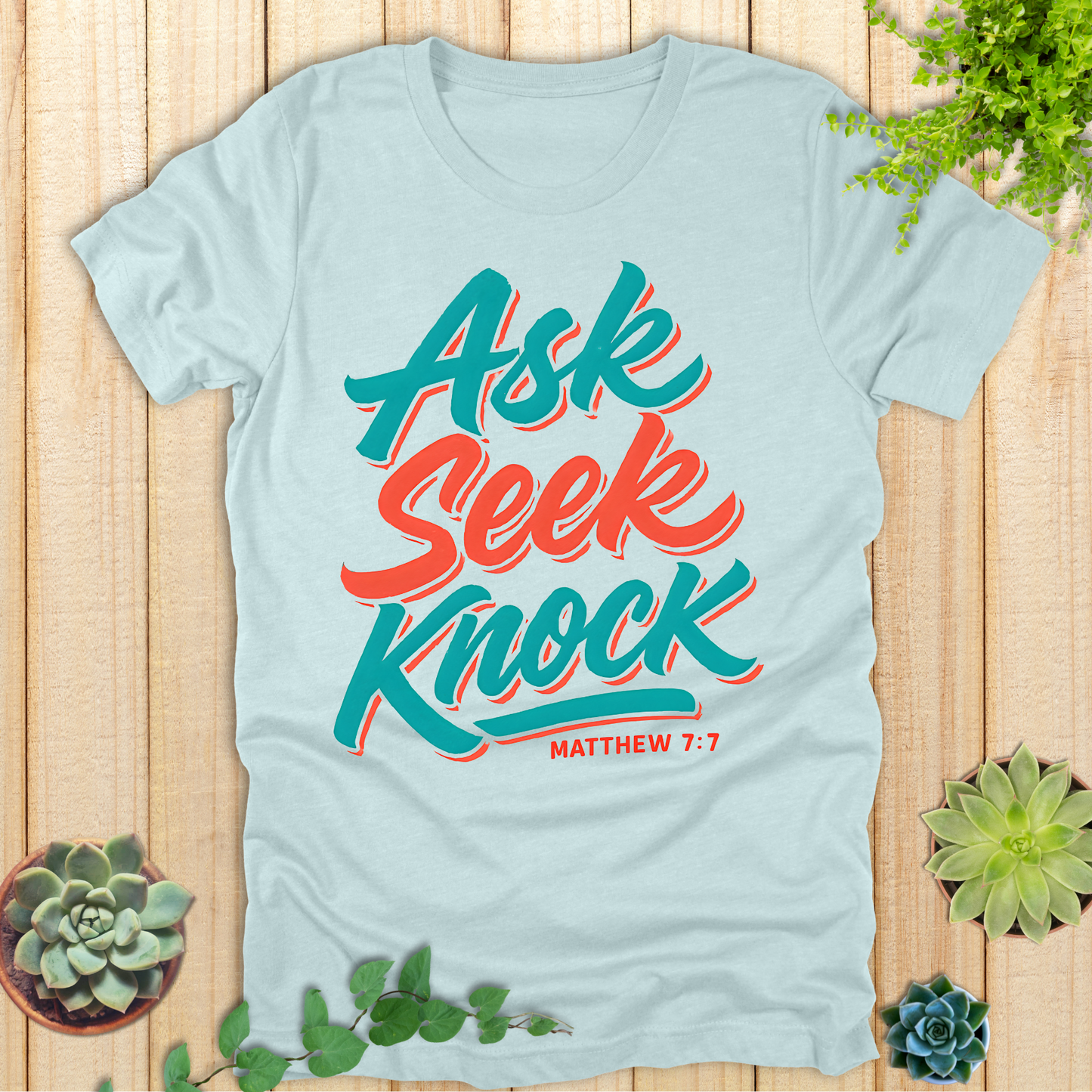 Ask Seek Knock T-Shirt