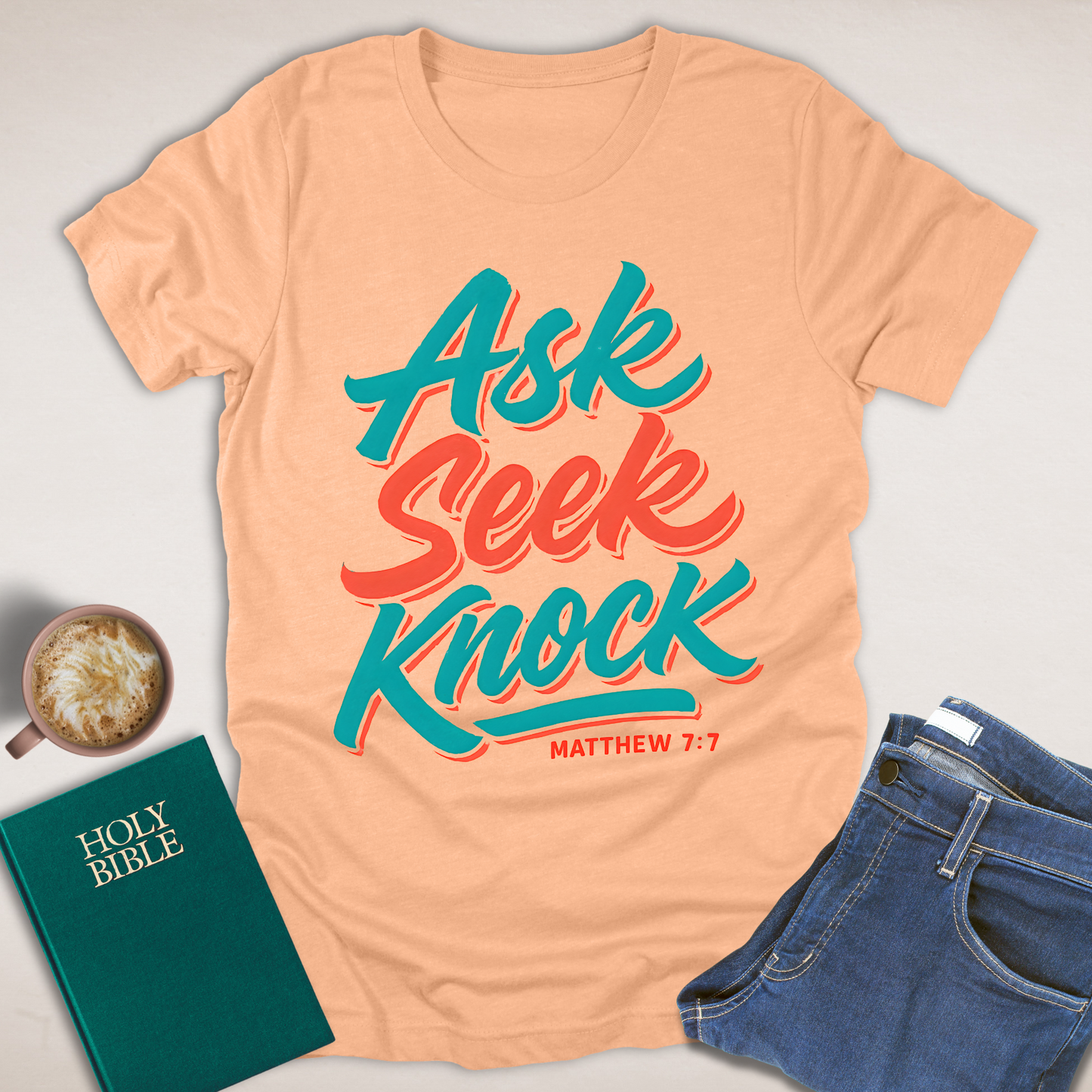 Ask Seek Knock T-Shirt