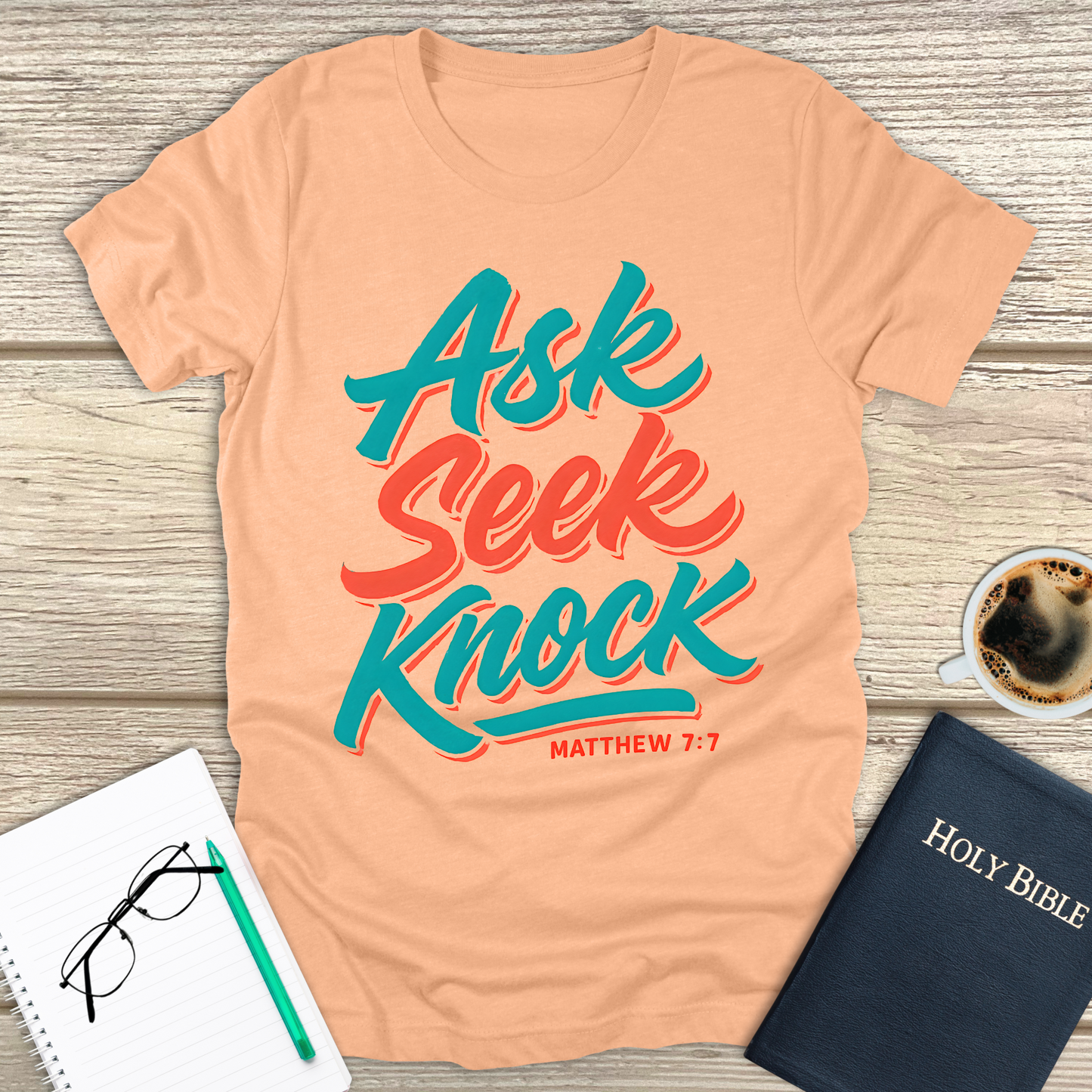 Ask Seek Knock T-Shirt