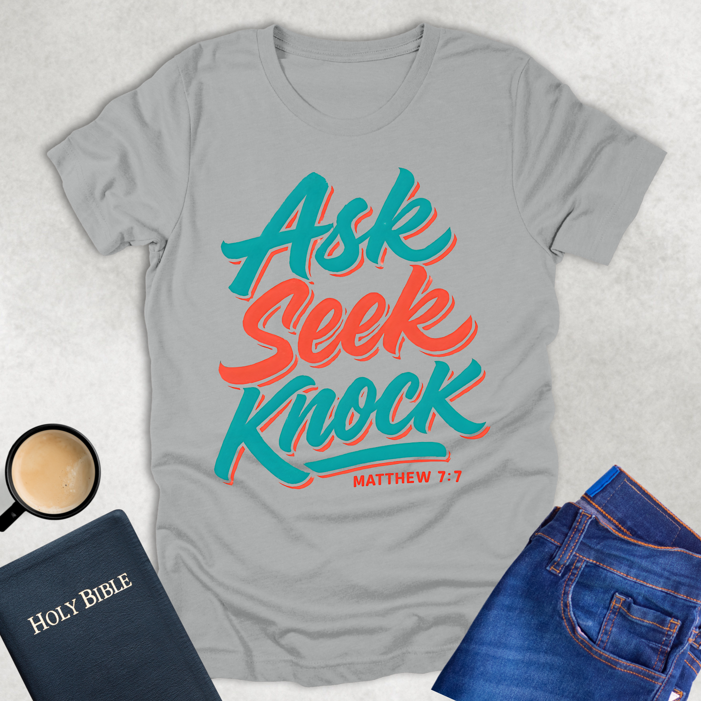 Ask Seek Knock T-Shirt