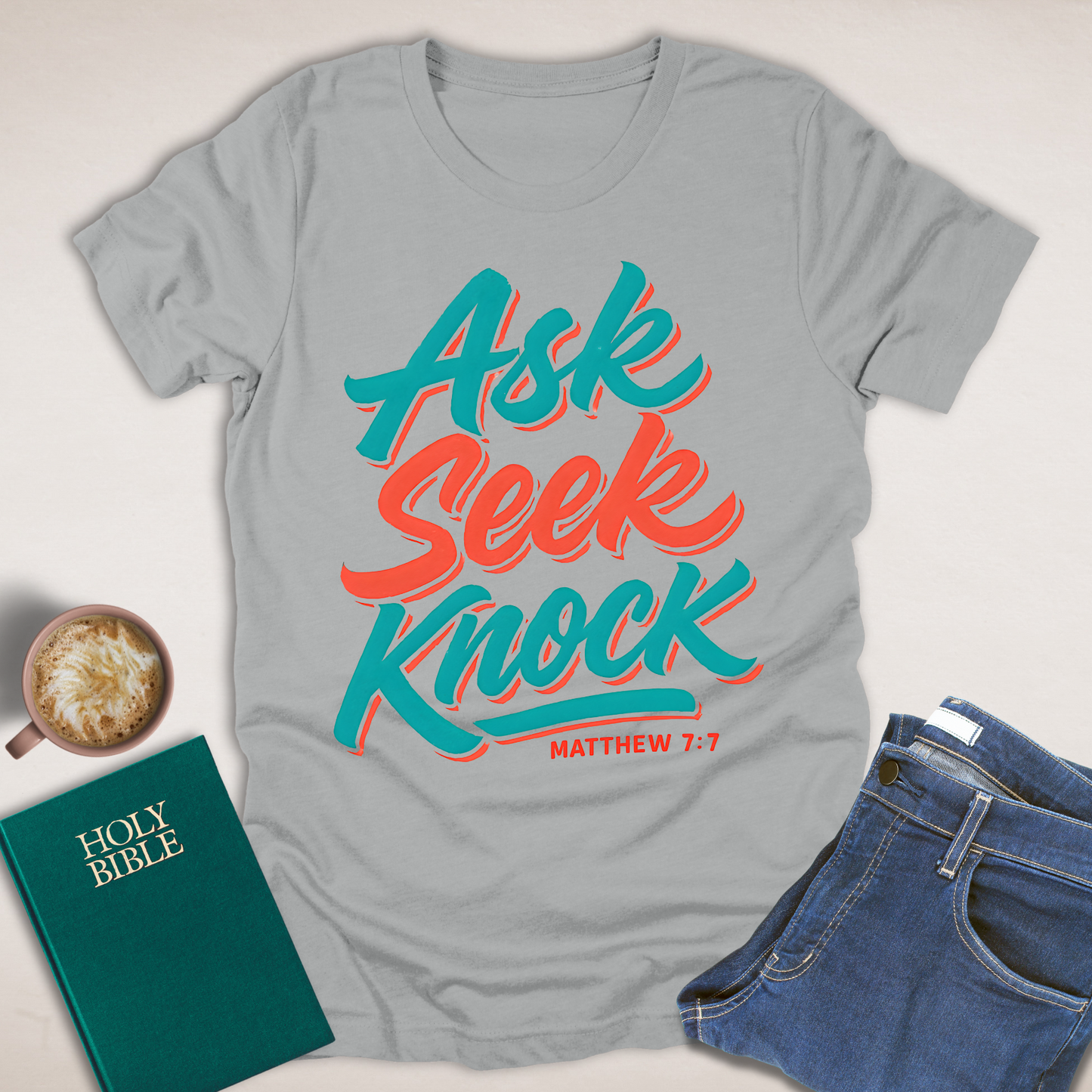 Ask Seek Knock T-Shirt