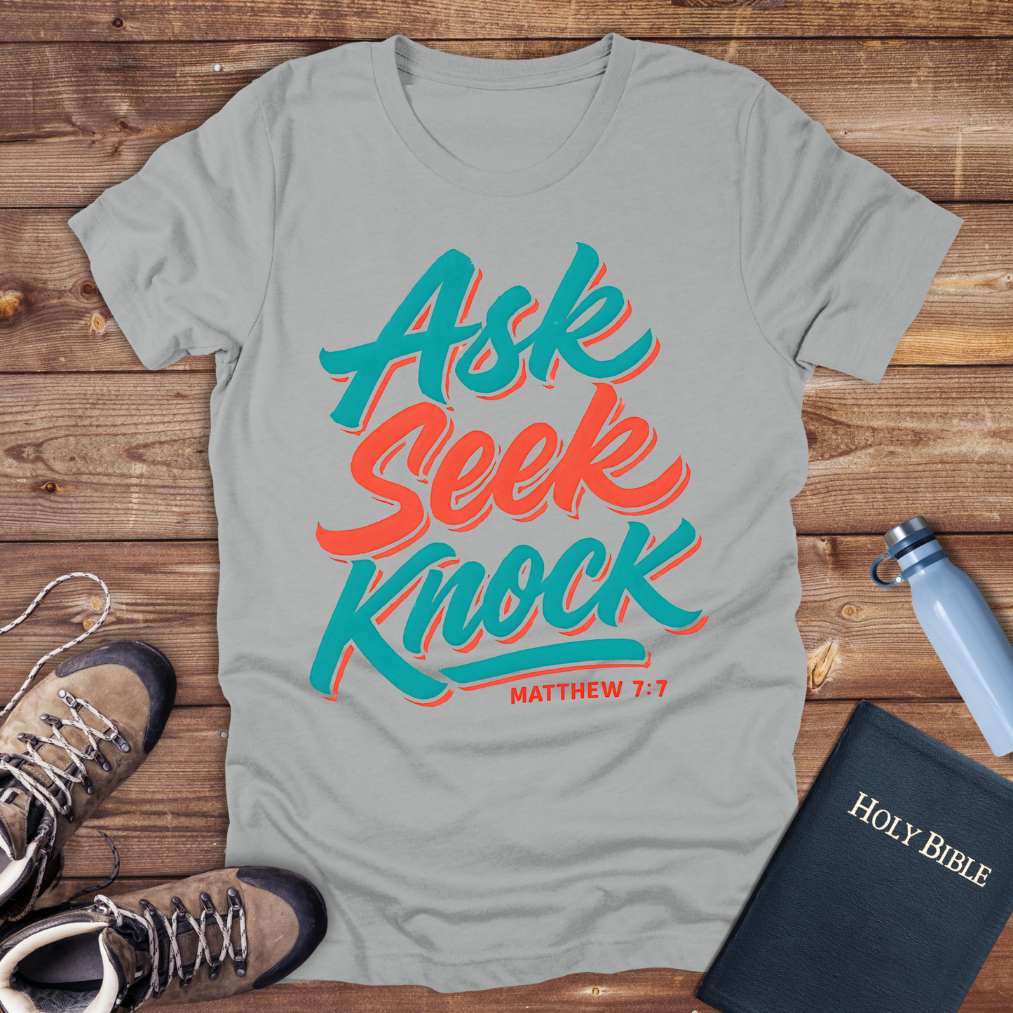 Ask Seek Knock T-Shirt