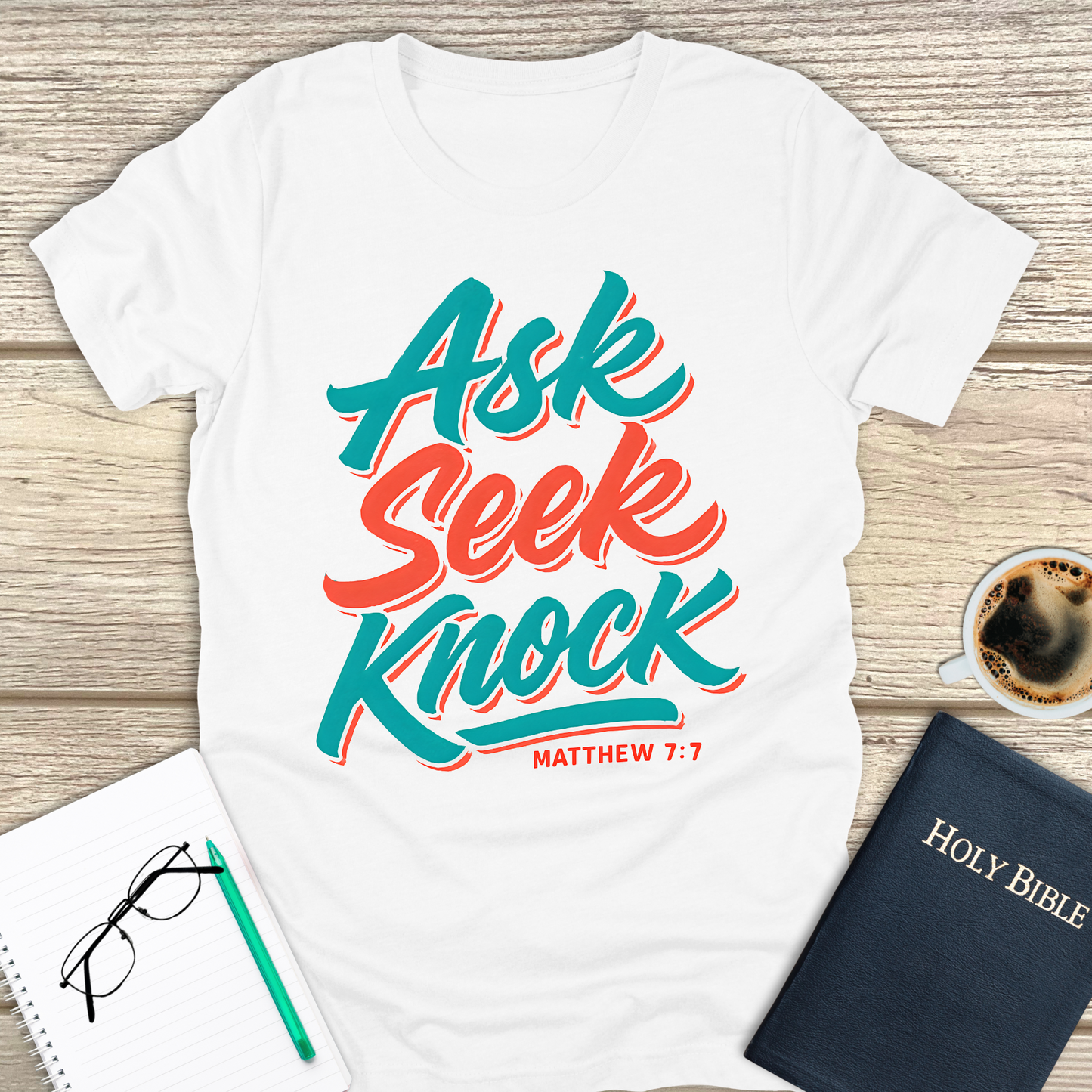 Ask Seek Knock T-Shirt