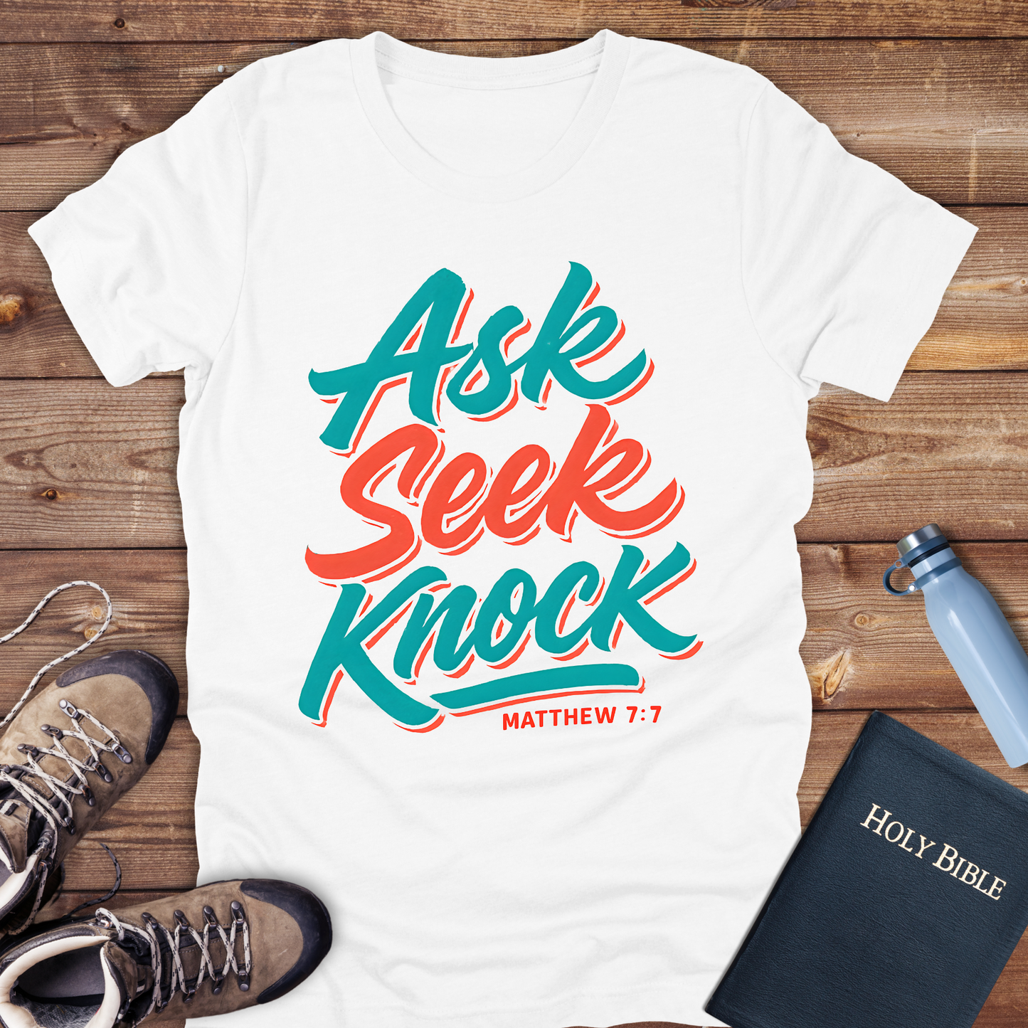 Ask Seek Knock T-Shirt